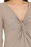 Bamboo Knot Fronted Top